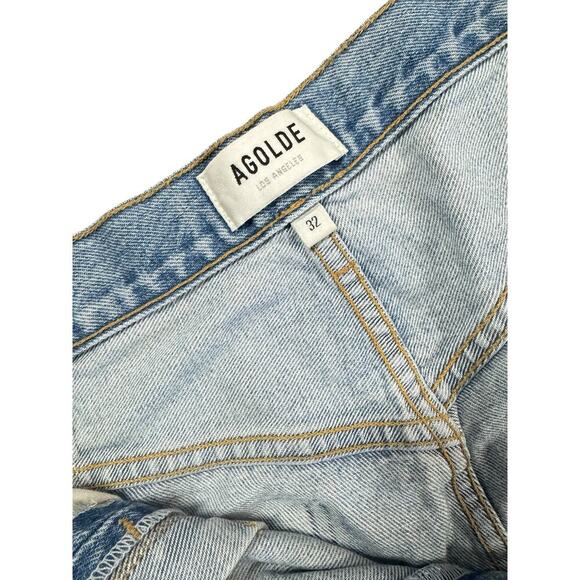 AGOLDE Pieced Angled Jean in Matrix EUC Size 32 Revolve $238 MSRP - Picture 3 of 10